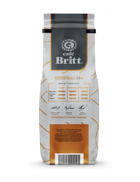 Café Britt Signature Los Santos kafijas pupiņas 250 gr